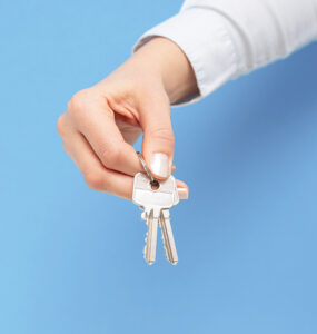 Keys to new home