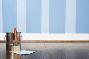 Paint can in room